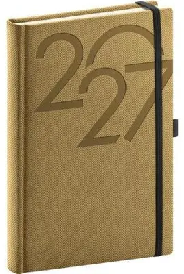 Imagen del producto de NOTIQUE. Agenda diaria Ajax 2027, color dorado, 15 x 21 cm