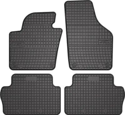 Image de OMAC Tapis de Sol pour VW Sharan 2010-2020 5places Noir Caoutchouc