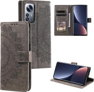 Produktbild von Hülle für Xiaomi 12/12X Handyhülle Flip Case Cover Handy Tasche Etui Mandala