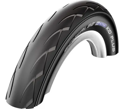 Immagine prodotto di 2 pneumatici Schwalbe Kid Plus 47-203, con tecnologia PunctureGuard, per biciclette, misura 12 x 1.75