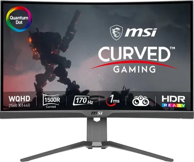 Image de MSI MAG 275CQRF QD écran plat de PC 68,6 cm (27") 2560 x 1440 pixels Wide Quad HD Noir