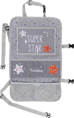 Produktbild von Tataway Universal-Auto-Organizer – Aufbewahrung für Kinder, Reisen, Spielzeug und Zubehör – Mehrere Taschen und wasserdicht