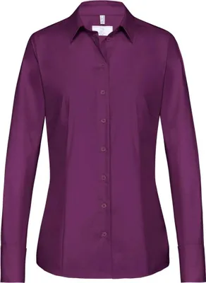 Produktbild von GREIFF Damen Bluse Regular Fit 1/1 Arm 6515-1120-60 Gr. 48 brombeere
