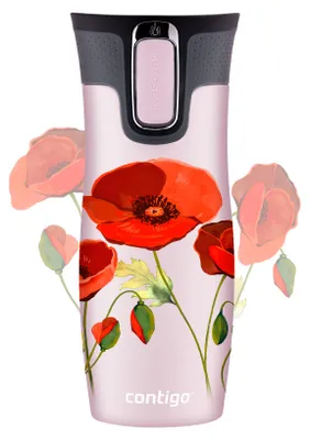 Produktbild von ContiGo! West Loop 2.0 Thermobecher 470ml - Poppy - Pink Matt