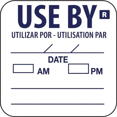 Immagine prodotto di Etichette Hygiplas 25 mm Da consumarsi entro (1000 pezzi)