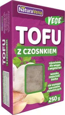 Produktbild von TOFU MIT KNOBLAUCH 250 g – NATURAVENA