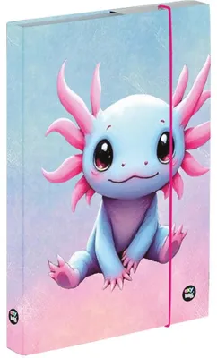 Produktbild von OXYBAG A4-Notizbuchbox Axolotl