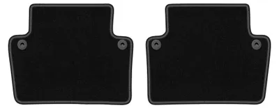 Immagine prodotto di Tappetini posteriori in moquette per Volvo S80 I 1998-2006 (berlina) – 2 pezzi, neri, su misura – Wielganizator LUX
