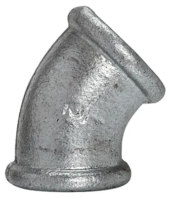 Produktbild von Riegler Winkel 120, 45°, IG/IG, Rp 3, schwarzer Temperguss feuerverz.