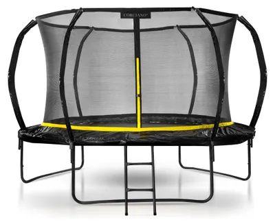 Zdjęcie produktu dla Trampolina ogrodowa Dla dzieci 10 FT 312 cm Premium LuXury Corciano siatka