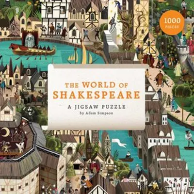 Obrázok produktu pre The World of Shakespeare 1000 Piece Puzzle
