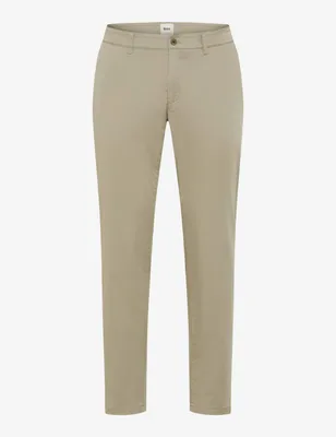 Produktbild von Brax Chino Jogpants Style Phil mit verkürztem Tapered Fit, Satin-Bindung und edlem Glanz