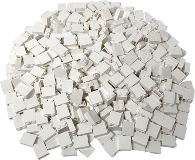 Immagine prodotto di Mattoncini LEGO® 1x2x2 Bianco - 3245c NUOVO! Quantità 50x
