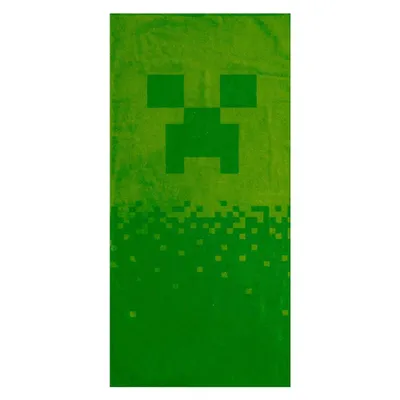 Produktbild von Minecraft - Badetuch TA8862 (Einheitsgröße) (Grün)