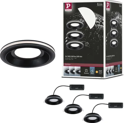 Produktbild von Paulmann LED Einbauleuchte Sormus 3er-Set