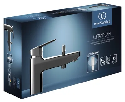 Immagine prodotto di Ideal Standard Ceraplan Mitigeur monocommandé pour bain sur gorge, saillie 153 mm, BD257AA, BD257AA