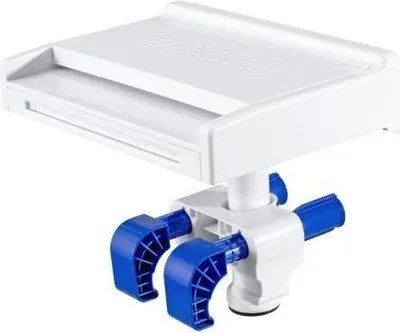 Produktbild von Bestway Pool Wasserfall Fontäne, LED, Elegantes Design, Für Aufstellpools, Weißer Kunststoff