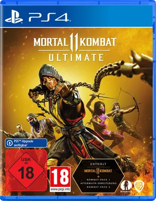 Produktbild von Warner Bros. Games Mortal Kombat 11 Ultimate – Edition Limitée, PlayStation 4, Multiplayer-Modus, M (Reif), Physische Medien