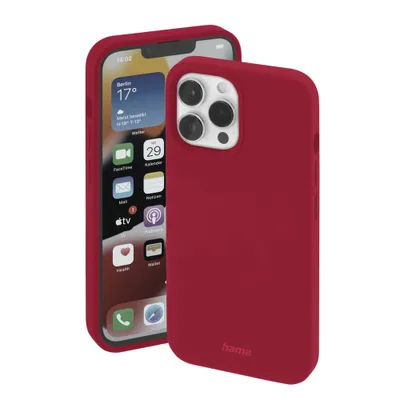 Produktbild von Hama 00215530, Cover, Apple, iPhone 14 Pro, 15,5 cm (6.1"), Rot