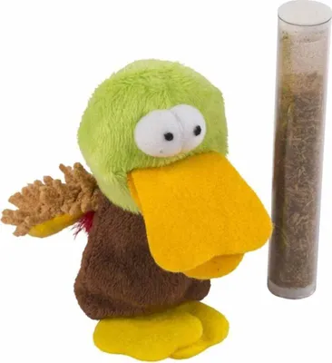 Obrázek produktu pro Hračka pro kočky, kachna s catnipem, 9 cm, Kerbl