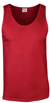 Obrázek produktu pro Gildan – bezrukávový top „Softstyle“ pro muže/ženy Uni LT1255 (M) (červený)