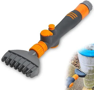 A cleaning tool for pool filters.