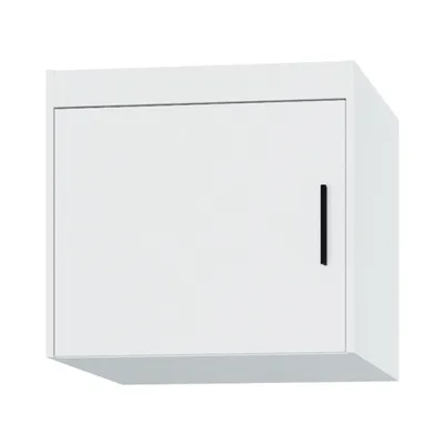 Produktbild von AX LIVING Schrankaufsatz Weiß Storicos 1T 59,9 x 55 x 53 cm Nachhaltig