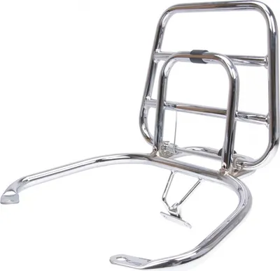 Zdjęcie produktu dla Bagażnik górny / bagażnik składany chrom do Vespa LX, LXV, S