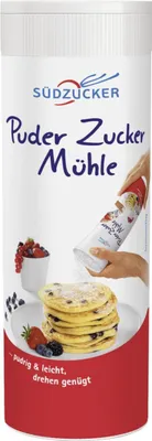 Produktbild von Südzucker Puderzucker Mühle pudrig und leicht drehen genügt 250g
