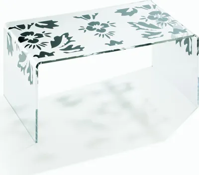 Produktbild von MiaMöbel Couchtisch 90x42x52 cm Modern Acryl Schwarz