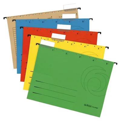 Productafbeelding van Herlitz 5874656, karton, diverse kleuren, 5 stuks, met het Blue Angel keurmerk