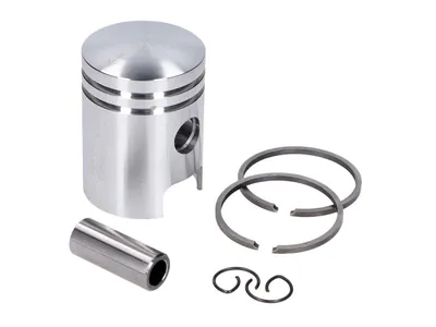 Immagine prodotto di Set di pistoni 12mm 50cc 38mm per Puch Maxi, 2 velocità, 3 velocità, DS, MS, P1, X30