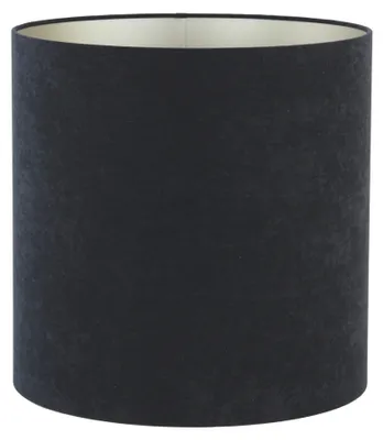 Produktbild von Light & Living - Lampenschirm VELOURS - Ø45x45cm - Schwarz