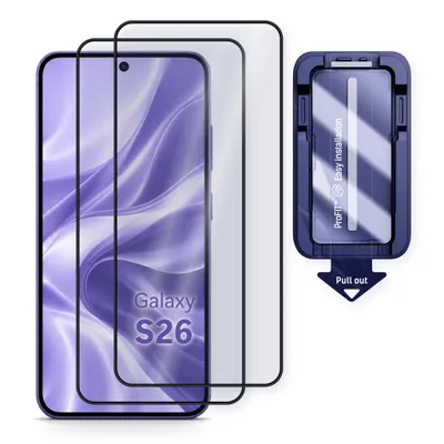 Immagine prodotto di H Hardy Vetro temperato per Samsung Galaxy S26, protezione schermo 9H, 2 pezzi