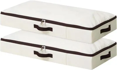 Produktbild von Aufbewahrungskorb Set 2 Stück - Faltbar, Beige