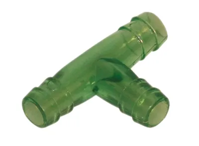 Produktbild von T Verbinder für Aquarium Luftschläuche ohne Ventil 9/12 mm grün