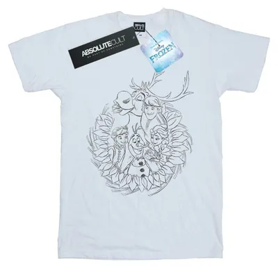 Produktbild von Disney - "Frozen Friends" T-Shirt für Herren BI27433 (5XL) (Weiß)