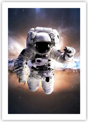 Produktbild von Poster - Poster ohne Rahmen - Astronaut Erde Raum - 50x70 cm - Wand Bild - Wanddeko - Wandbilder - Kunstposter - Wandposter - Bilder - Kunstdruck - Wanddekoration - Wandbild - P2XPA50x70-2848