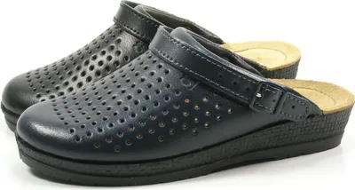 Produktbild von Rohde Neustadt D 1445 Schuhe Damen Pantoletten Clogs Weite G, Größe:37 EU, Farbe:Blau