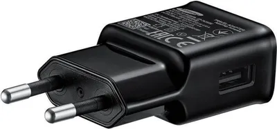 Produktbild von Samsung EP-TA20, Drinnen, Draußen, AC, 5 V, 1,5 m, Schwarz