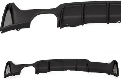 Produktbild von Heckdiffusor Schwarz Sport-PERFORMANCE passt f. BMW 4er F32 F33 F36 M-Paket +ABE