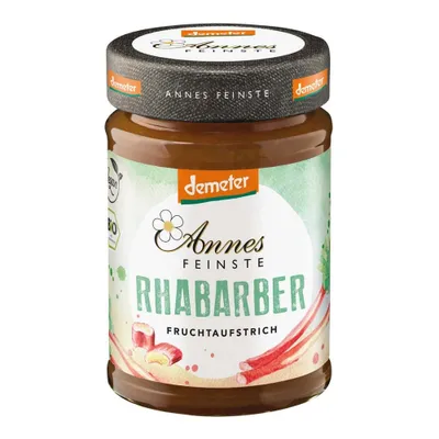 Produktbild von Fruchtaufstrich - Rhabarber DEMETER 200g