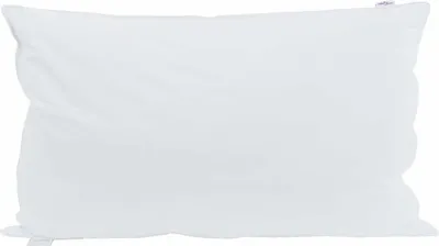 Zdjęcie produktu dla vidaXL Poduszka z poduszką biała 40 x 80 cm pierze