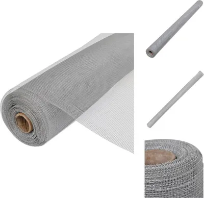 Zdjęcie produktu dla Aluminiowa siatka z lekkiego drutu Aluminiowa siatka z gazy Komar - panele ogrodzeniowe