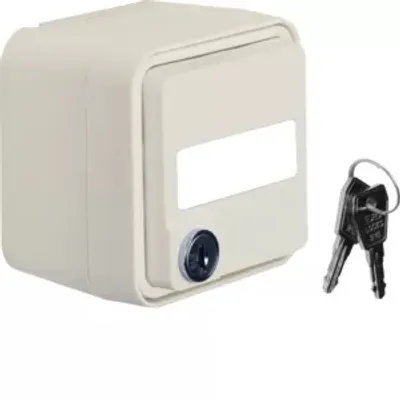 Immagine prodotto di Berker 47693502 Presa SCHUKO con coperchio ribaltabile AP bianco polo opaco Berker W.1