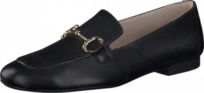 Produktbild von Paul Green Slipper & Mokassin 2596-001, Glattleder, Schwarz, Damen