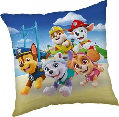 Produktbild von Poduszka Paw Patrol Bridge 40x40 cm