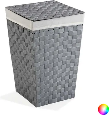 Obrázok produktu pre Textilný kôš na bielizeň (33 x 52 x 33 cm) - sivý