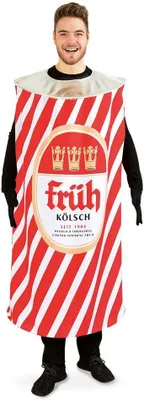 Produktbild von Kostüm Bierdose Früh Kölsch, Kölner Karneval (Einheitsgröße)