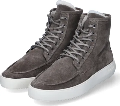 Produktbild von Blackstone Winterstiefeletten Herren Rauleder Grau Größe: 42